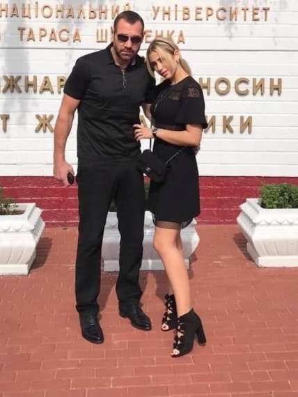 Володимир Вірчис із дочкою Аміною