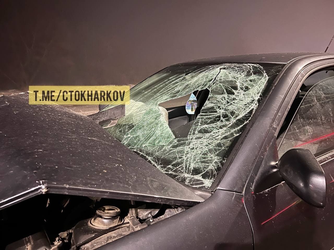 На трасі Київ – Харків сталася смертельна ДТП за участю швидкої. Момент потрапив на відео
