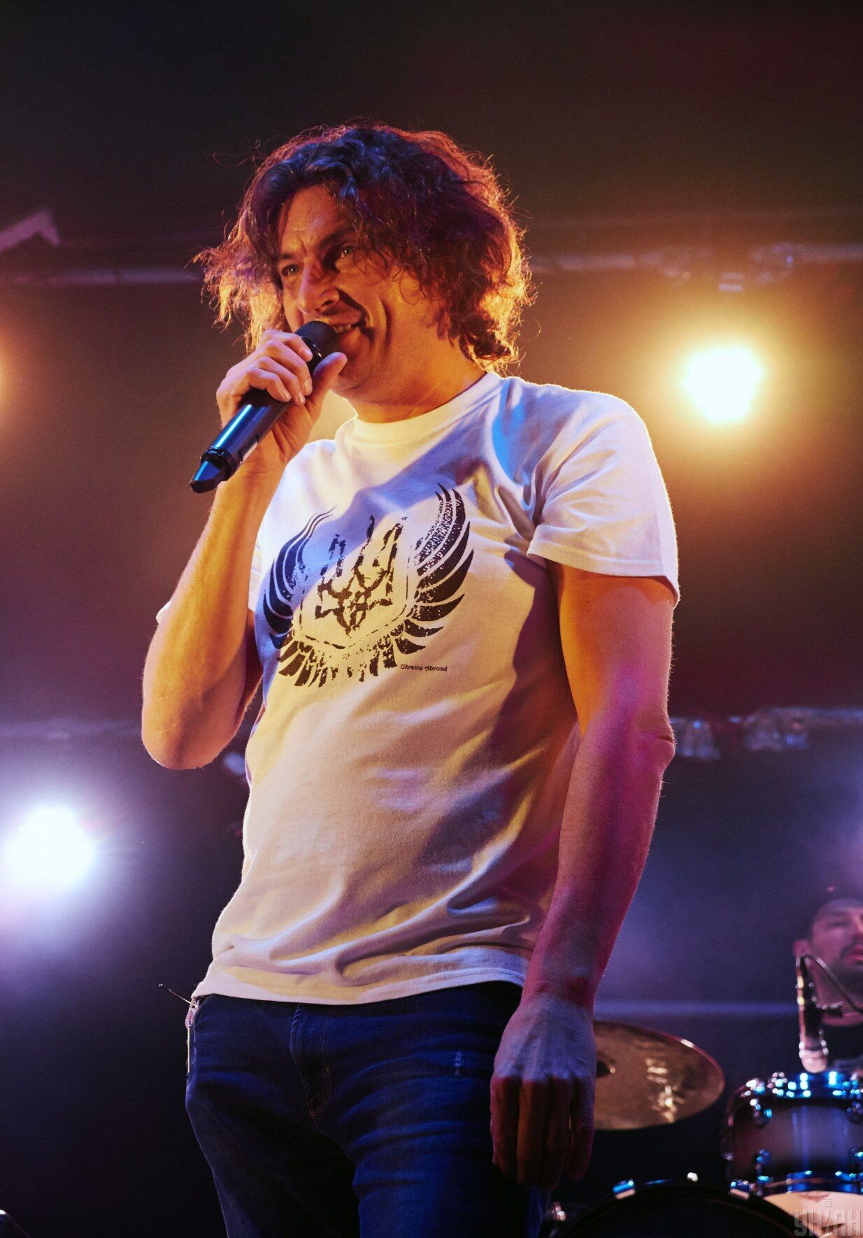Кузьма Скрябін під час концерту в Кривому Розі, 26 жовтня 2014 року